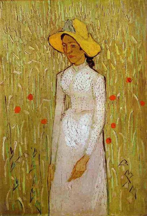 Vincent Van Gogh Girl in White Sweden oil painting art